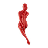 Antoinette Doll Sculpture // Glossy Red