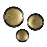 Wall Disk Set Features a Dimensional Round Shape in 3 Varying Sizes