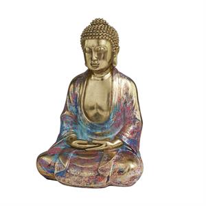 Multi Colored Resin Buddha Sculpture, 8