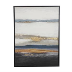 Canvas Art - Multi Colored Abstract Wall Art Decor