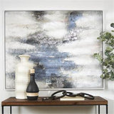 Canvas Art - Cream Abstract Wall Art Decor