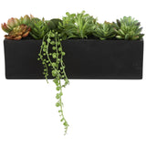 Green Faux Foliage Artificial Foliage - 13" X 5" X 6"