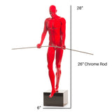 Balance Man Red - Home Decor