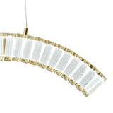 Sandford Brushed Gold Chandelier - 1 Light