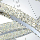 Crystal Elegance Chandelier - Lighting - Three Tier Oval