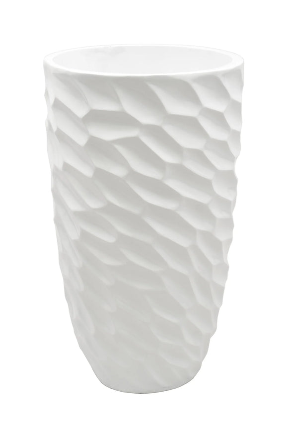 White Floor Vase Planter