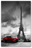 Tempered Glass Art - 3PC Black & White Paris Wall Art Decor