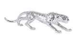 32" Silver Leopard - Home Decor