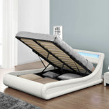 White King Platform Furniture Bed