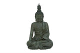 42" Polystone Buddha Sculpture - Home Decor