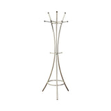 Modern Coat Rack - Silver