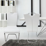 Modern White Dining Chair