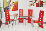 Modern Red Dining Chair