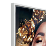 Canvas Art - Golden Makeup Wall Art Decor