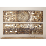 Canvas Art - Gold Abstract Wall Art Decor