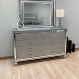 Genova Grey 4 Pc Queen Panel Bedroom