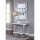 47" Kachina Console Table - Mirrored & Faux Diamonds