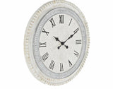 Copy of White Wood Farmhouse Vintage Wall Clock - 22" x 1" x 22"