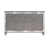 Genova Grey 4 Pc Queen Panel Bedroom