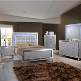 Genova Grey 4 Pc Queen Panel Bedroom