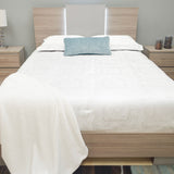 Taupe King Platform Furniture Bed