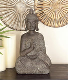 17" Decorative Buddha Sculpture - Home Decor