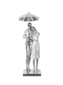 16” Couple under Umbrella - Home Decor