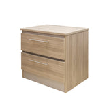 Walnut Veneer Nightstands