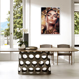 Canvas Art - Golden Makeup Wall Art Decor