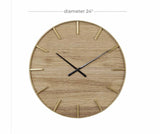 Metal Wall Clock Long Lasting Utility Product