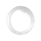 White Round Mirror 40 inch Diameter