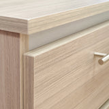 Walnut Veneer - 6 Drawers Dresser