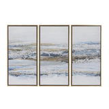 Canvas Art - Blue Landscape Framed Wall Art Decor