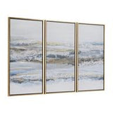 Canvas Art - Blue Landscape Framed Wall Art Decor