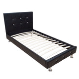 Black Queen Platform Furniture Bed