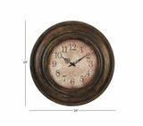 Metal Wall Clock Long Lasting Utility Product