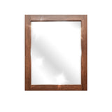 Walnut Veneer Dresser Mirror - 32"x 39"