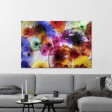 Tempered Glass Art - Jellyfish Glowing in the Dark Wall Art Decor