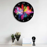 Color Splash Round/Square Acrylic Wall Clock