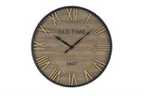 Copy of Brown Wood Farmhouse Vintage Wall Clock - 36" x 3" x 36"