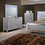 Genova Grey 5 Pc Queen Panel Bedroom