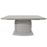 Rectangular Dining Table High Gloss Grey  and Lacquer Finish