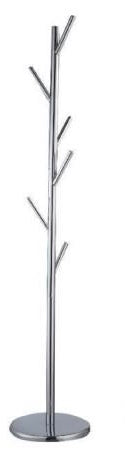 Modern Coat Rack - Silver