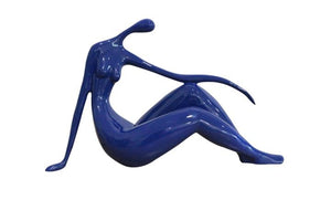 14" Relax Woman Sculpture - Home Decor