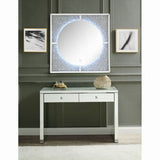 47" Noralie Console Table - Mirrored & Faux Diamonds