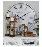 Multi-Colored Contemporary Analog Wall Clock