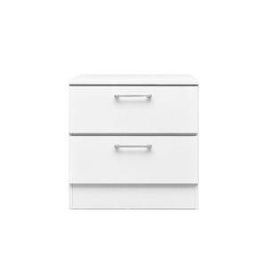 White Lacquer Nightstands