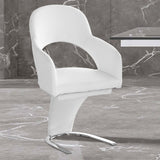 Modern White Dining Chair