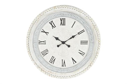 Copy of White Wood Farmhouse Vintage Wall Clock - 22