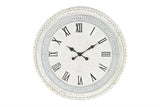 Copy of White Wood Farmhouse Vintage Wall Clock - 22" x 1" x 22"